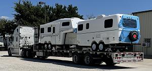 TWO TRAILERS DELIVERED TO DENTON.JPG