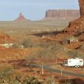 A March visit to Gouldings Campground, outside Monument Valley, Utah. Where'd everybody go?