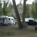 Campsite at Moonshadows, Merritt BC