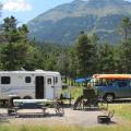 Crandell Campground in Waterton Lakes National Park