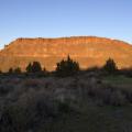 Sunlight on the butte, Crooked River Ranch, OR