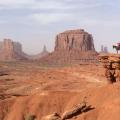 The "Navajo on a Horse" shot, Monument Valley