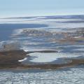Tuktoyaktuk and the Beaufort Sea.  June 21 2013. They are building a road from Tuk to Inuvik , when it will be finished no one knows .