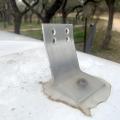 Solar mount Front panel Curb front bracket IMG 3424